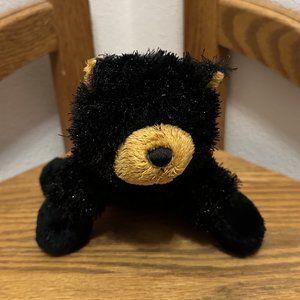 Webkinz Lil Kinz Black Bear HS004 Plush Toy No Code